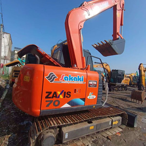 รถขุดตีนตะขาบฮิตาชิ ZX70-5 มือสองจากญี่ปุ่น สภาพดี น้ำหนัก 7 ตัน รถขุดฮิตาชิ ZX70-5G มือสอง สภาพเกือบใหม่ - Product Image 2