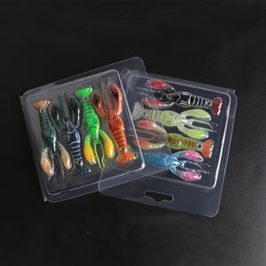 YOUME 95mm 6g écrevisses Jig Wobblers ABS métal artificiel appâts souples appâts en silicone pour la pêche au bar matériel de pêche en rivière - Product Image 2