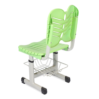 Chaises d'école en plastique confortables modernes avec bureau Offre Spéciale le mobilier de classe primaire et supérieure