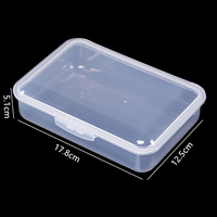Conteneur alimentaire rectangulaire en plastique PP transparent de haute qualité, taille personnalisée, recyclable, pour sushis, gelée, chips de pommes de terre, chewing-gums