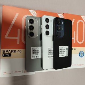 HOT Spark 40 pro plus mobile, grand écran, 6900 mAh, charge 65 W, caméra arrière 50 MP, caméra avant 32 MP, 12 Go, 512 Go, double SIM, Android 15 - Product Image 1