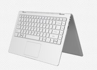 Needock-mini pc portable, écran tactile rotatif 13.3 °, 360 pouces, compatible avec tous les téléphones intelligents dex, moniteur usb-c, lapdock