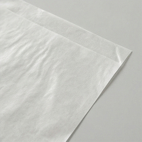 Sac en papier glassine translucide givré pour emballage de luxe, logo personnalisé, enveloppes biodégradables, recyclables
