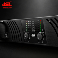 Amplificateur de puissance professionnel 2 canaux à montage en rack, amplificateur audio professionnel pour système de sonorisation, haut-parleur, DJ, concert, discothèque