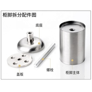 <span class=keywords><strong>Pieds</strong></span> <span class=keywords><strong>de</strong></span> meubles modernes en acier inoxydable, <span class=keywords><strong>pieds</strong></span> <span class=keywords><strong>de</strong></span> support réglables pour TV/canapé/<span class=keywords><strong>lit</strong></span>/table basse pour le salon - Product Image 4