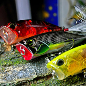 Esca Popper galleggiante da 64mm 9g per <span class=keywords><strong>pesca</strong></span> in barca fluviale oceanica da <span class=keywords><strong>pesca</strong></span> in ABS - Product Image 4