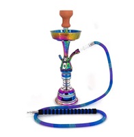Vente en gros narguilé lounge verre fantaisie narguilé shesha shisha en acier inoxydable hokah shisha narguilé égyptien