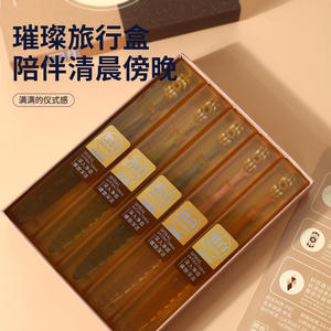 Haochi Liangpin Brosse à dents antiseptique pour adultes à tête petite, coffret cadeau ciel étoilé avec 5 brosses à poils souples, vente en gros - Product Image 1