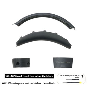 Para Sony WH-1000XM4: Accesorios de repuesto para auriculares con cubierta de diadema de cuero proteico y almohadilla de diadema de piel de cordero - Product Image 4