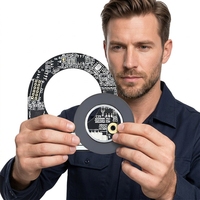 Encodeur Rotatif Magnétique Absolu Arcsec Drive ECoder, 11mm Creux, Interface RS485 24 bits pour Moteur de Robot