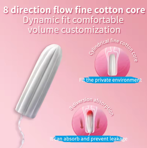 <span class=keywords><strong>Tampones</strong></span> orgánicos naturales personalizados al por mayor, servilletas sanitarias desechables de algodón orgánico, aplicador de <span class=keywords><strong>tampones</strong></span> limpios para mujeres - Product Image 6