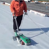 Nouvelle machine de soudage à air chaud sans couture pour bâches de toiture en TPO PVC, haute qualité, LIU DU 4500W 220V, certifiée CE, garantie 1 an