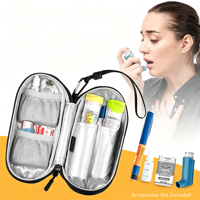 Pochette de rangement personnalisable, résistante à l'eau et aux chocs, pour les soins médicaux à domicile et en extérieur, étui en EVA