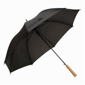 Paraguas Automático de Color Negro con Mango Recto a Precio de Mayoreo - Product Image 2