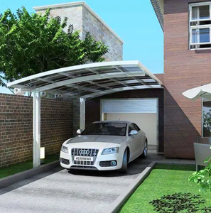 O alumínio por atacado do galpão do alumínio do estacionamento exterior do carro Perfis Material do quadro para o dossel do toldo do pavilhão - Product Image 5