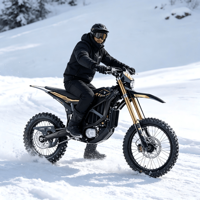 Sepeda Motor Listrik Ultra Bee Off Road Baru dengan Suspensi 240mm yang Dapat Disesuaikan untuk Medan Gurun & Hutan, Surron Ultra Bee Silent Electric Motocross Bike