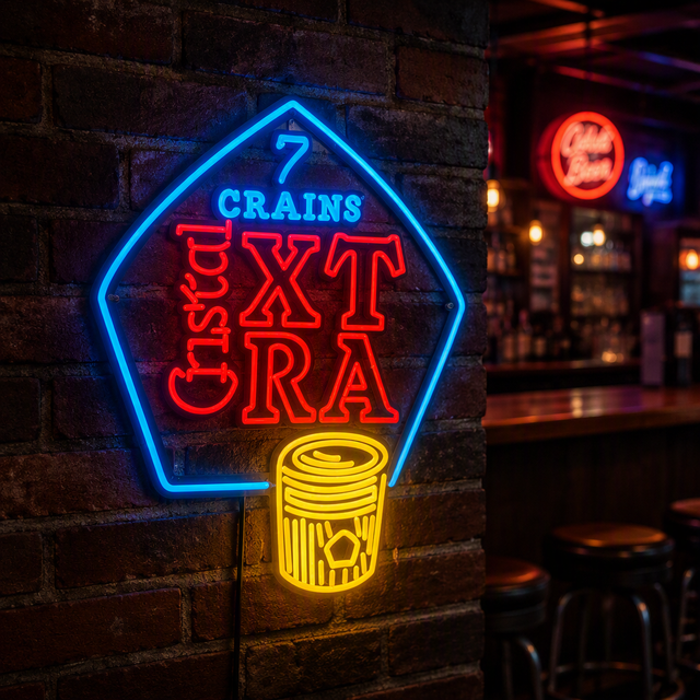 Customized Design Neon Beer Brand Lighted Sign Custom Decoration Lights Acrylic Bar Flex Neon Signs Letter Led Custom Neon Signs