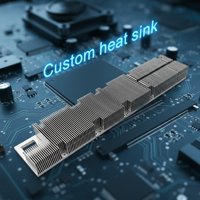 Lolin Original Factory Welding LED and Fan 6000 Series Anodized Square Aluminum Alloy Cutting Heat Sink for Lithium Battery