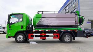 New ISUZU sewer cleaning vacuum truck with strong suction & high pressure popular in Africa and Southeast Asia - Product Image 5