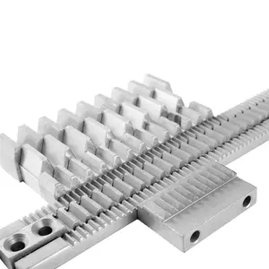 M2 24mm customized straight gear rack and fitting gear for CNC machine