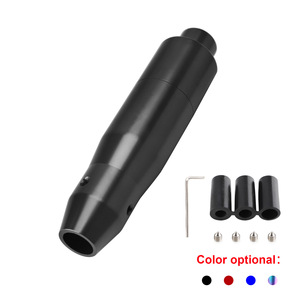 Aluminum Alloy <b>Gear</b> Shift <b>Knob</b> Universal Car Manual Automatic Transmission <b>Stick</b> <b>Knob</b> Red Black Blue Rainbow Color - Product Image 2