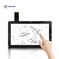 FINELINK 13.3 "haute luminosité Android industriel étanche tablette Hmi Atm Flexible interactif capacitif écran tactile panneau