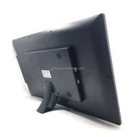 Alta calidad Android Digital Photo & Video Frame 18 IPS Panel Reproductor de publicidad con reloj de pantalla táctil Formato de audio de la WiFi-MP3