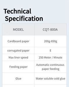 Máquina Automática para Plegar y Encolar Papel CQT-800A con Caja de Pegamento Lateral y Embalaje en Caja de Madera - Product Image 6