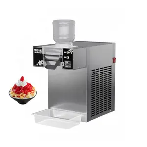 Otomatik süt kar buz makinesi kar tanesi buz yapma kore Bingsu ticari makinesi
