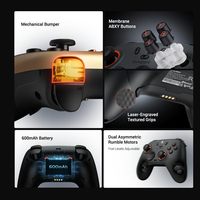 Control de Juego Inalámbrico GameSir Nova 2 Lite de Alta Calidad con Frecuencia de Sondeo de 1000Hz y Baja Latencia para PC, iOS, Android y Switch