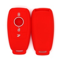 Funda Protectora de Silicona Multicolor para Llaves, Compatible con Mercedes Clase C, E, GLE, Accesorios para Llaves Inteligentes