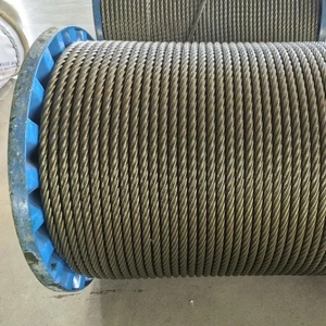 Fabricante de Cables de Acero Eléctricos No Galvanizados de 18X7+FC 19X7 Sin Rotación - Product Image 4