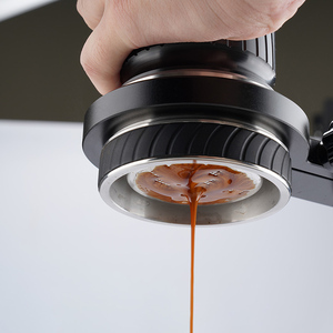 Cafetera Espresso Manual Portátil de Acero Inoxidable, Kit de Viaje con Café <span class=keywords><strong>Cremoso</strong></span>, con Bolsa de Almacenamiento - Product Image 6
