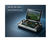 HW10D Télécommande portable tout-en-un 16 Go de RAM 256 Go de stockage Mini clavier Rechargeable par USB Portée de contrôle de 15 km