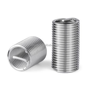 Inserto Helicoidal de Aço Inoxidável Tamanho em Polegadas UNC # 4-40 # 6-32 # 8-32 # 10-32 # 2-56 # 5-40 # 12-24 - Product Image 1