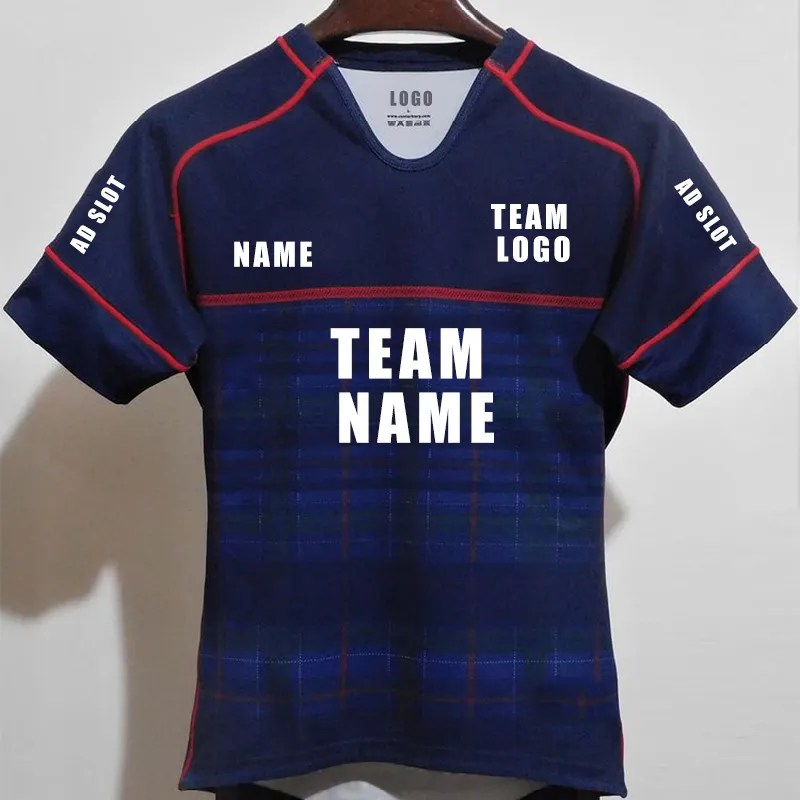 Custom Top Kwaliteit Nieuwe Ontwerp Team Sport Club Rugby League Jerseys Custom Quick Droog Gesublimeerd Rugby Shirts Rugby Uniform