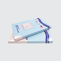 Boîte pliante personnalisée avec impression CMYK, gaufrage et pelliculage brillant, en carton, pour kits d'art, d'artisanat et emballages cadeaux – Offre Spéciale