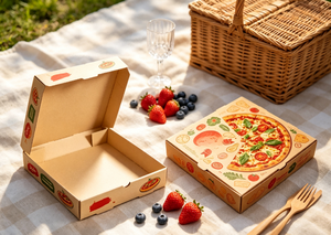 Natural Eco-Friendly High-End Kraft Corrugated Paper Die-Cut Folded Layer Improves Compression Resistance Four-Color Printed - Product Image 6