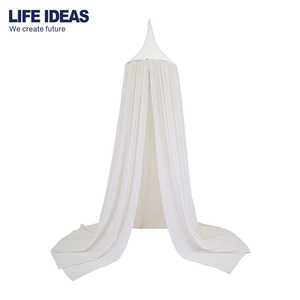 Màn Ngủ Công Chúa Kiêm Giường Cũi Trẻ Em, Màn Treo Chống Muỗi Cho Bé Gái, Màu Hồng Và Xanh Da Trời, Chất Liệu <span class=keywords><strong>Cotton</strong></span> OEM - Product Image 4