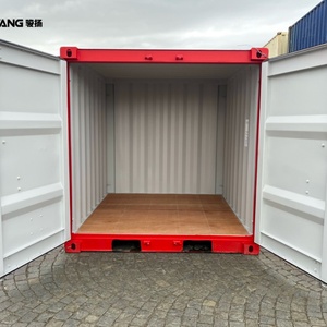Conteneur maritime mini portable en acier Corten de 8 pieds, disponible en stock, unité de stockage de marchandises sèches de 8 pieds pour le stockage ou l'espace de bureau - Product Image 6