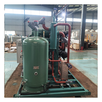 Unité de réfrigération de fabrication chinoise 200HP 400HP 600HP Compresseur à vis pour l'ammoniac Froid pour l'agriculture ou la congélation des fruits de mer