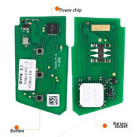 Clé intelligente Autel IKEY IKEYVW003AL 3 boutons pour VW Standard Independent Utilisé avec la programmation de clé de voiture Altra KM100 IM508S IM608S II