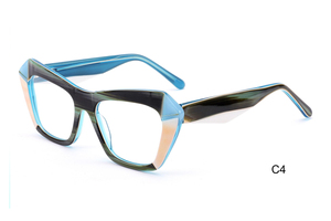 RM6016 Monturas Ópticas de Acetato al por Mayor, Gafas de Lujo para Hombre y Mujer, Monturas de Mariposa Gruesas, Gafas Graduadas de Alta Calidad - Product Image 5