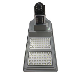 Lampadaire LED Premium 60W & 120W IP65 en plastique ABS, alimenté par énergie solaire pour jardins et routes extérieurs - Product Image 1