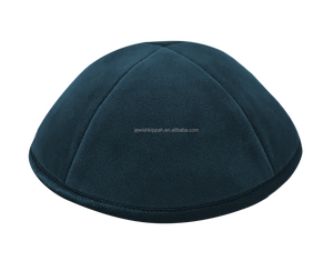 قبعات كيبوت مخملية مخصصة بتصاميم أنيقة من القطن والمخمل لكل مناسبة، قبعات كيبوت مخملية فاخرة مع بطانة قطنية - Product Image 1