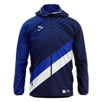 Sweat à capuche imperméable rétro vintage personnalisé sublimé pour hommes vestes coupe-vent