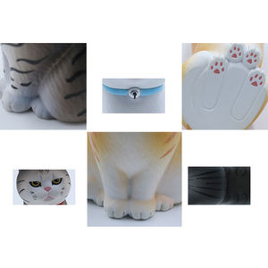 Porte-clés en peluche de chat de dessin animé personnalisé, jouet en peluche OEM, boîte mystère, pour les marchandises de célébrités, club de fans, événement en peluche, souvenir - Product Image 2