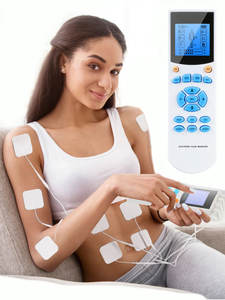 Mesin pemijat Nadi elektronik, mesin UNIT TENS, fisioterapi, pemijat Nadi tubuh 4 saluran, terapi frekuensi rendah - Product Image 2