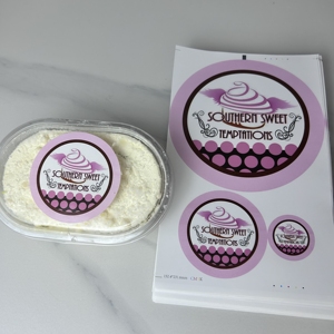 Customized PE Waterproof Adhesive Sticker <strong>Roll</strong> Vinyl Customized <strong>Labels</strong> for Business Logo Food Brand Sealing Packaging <strong>Labels</strong> - Product Image 3