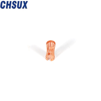 CHSUX Adaptateur de Fiche Banane Plaqué Or en Laiton de Haute Qualité 3,5 mm 5 mm avec Connecteurs en Cuivre 4 mm